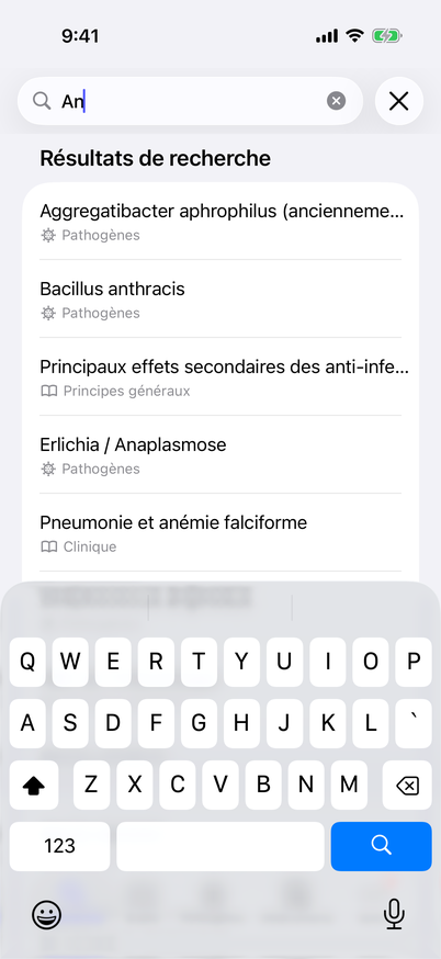 Moteur de recherche puissant screenshot on iPhone